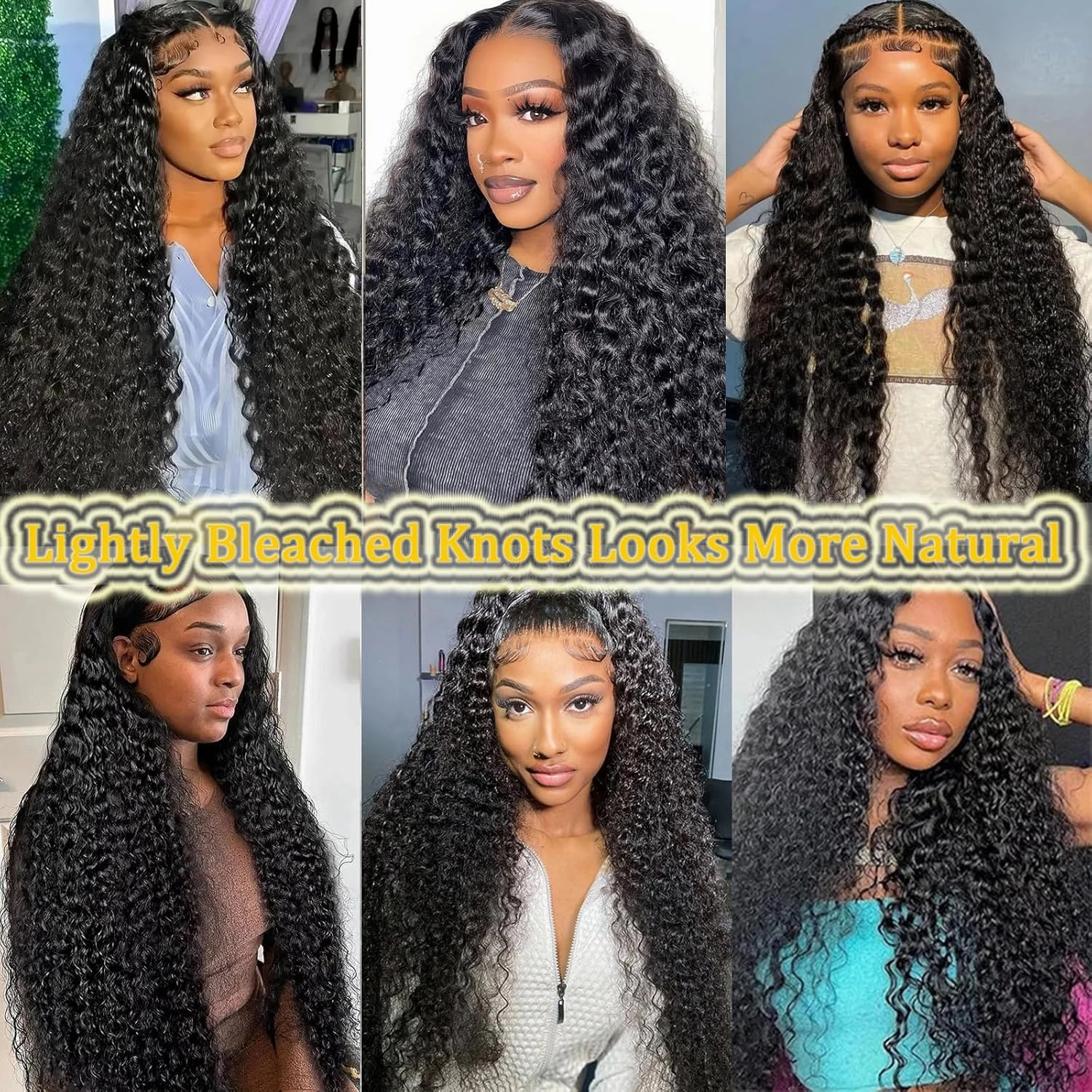 Deep Wave Lace Front Wigs Human Hair Glueless Wigs Pre Plucked with Baby Hair 150% Density 13x6 HD Transparent Lace Front Wigs for Women 28 Inch