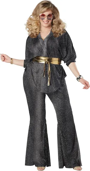 Disco Dazzler Plus Size Womens Costume