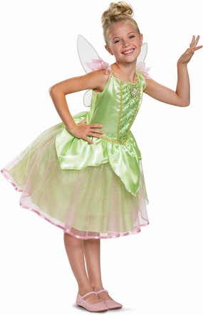 Disney Tinker Bell Classic Girls' Costume, Green