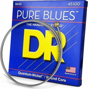DR Strings PB-45/100 Pure Blues Bass Guitar Strings