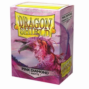Dragon Shield Sleeves Standard: Matte Pink Diamond (100)