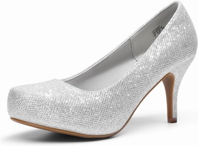 DREAM PAIRS Tiffany Women's Classic Elegant Versatile Low Stiletto Heel Dress Platform Pumps Shoes