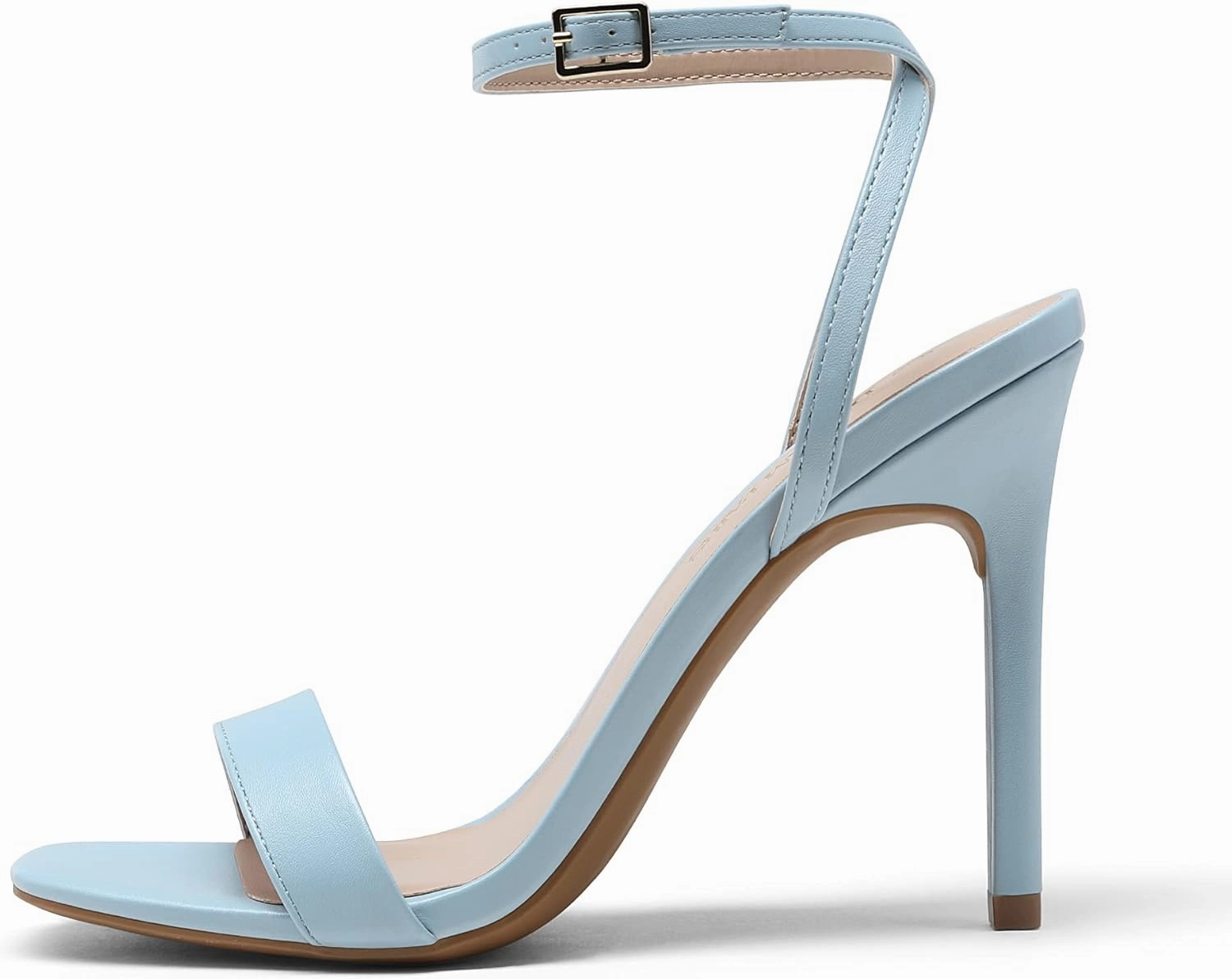 DREAM PAIRS Women’s High Stilettos Open Square Toe Ankle Strap Heels Sexy Comfort Strappy Dress Shoes Wedding Bridal Pumps Sandals