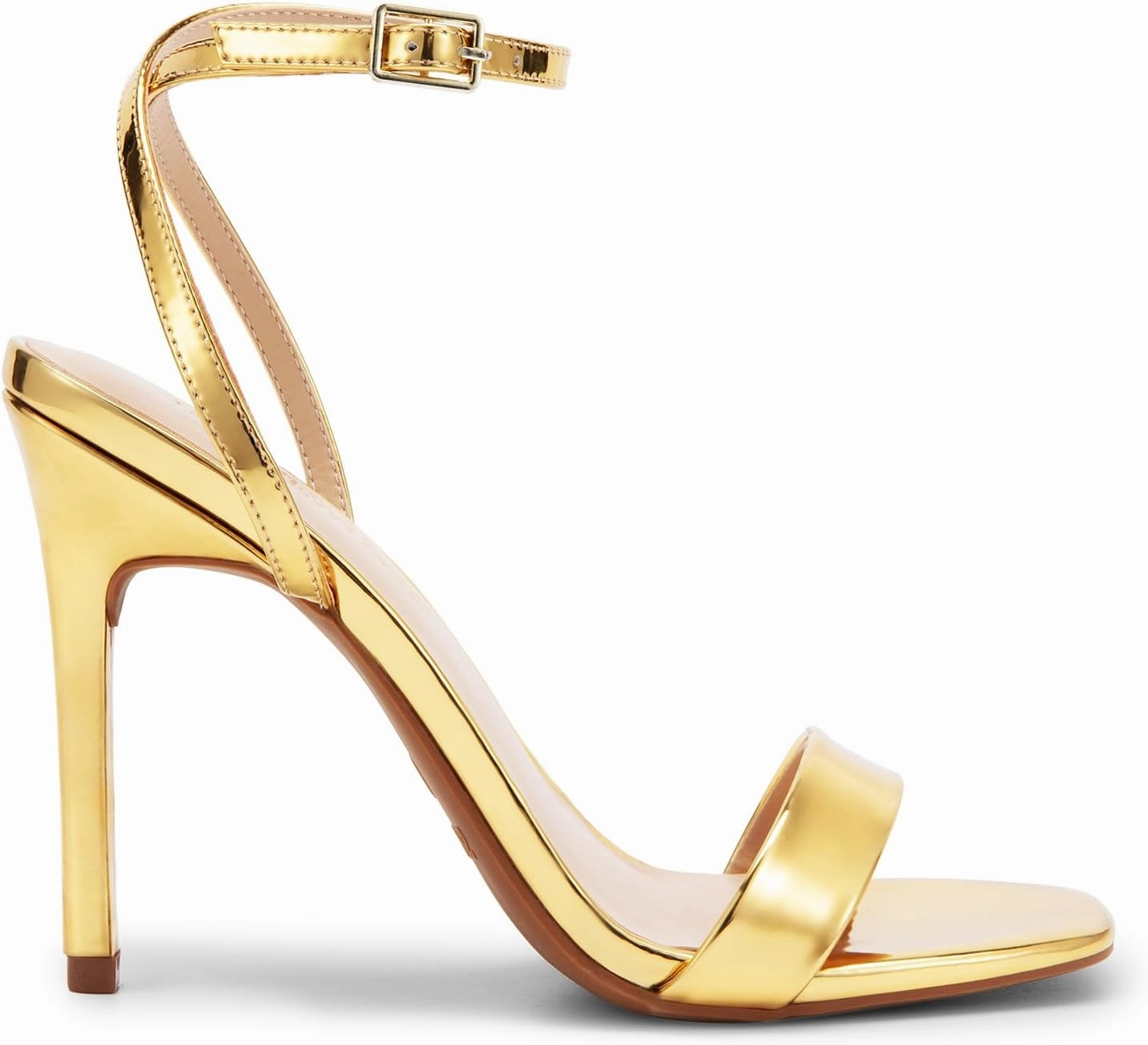 DREAM PAIRS Women’s High Stilettos Open Square Toe Ankle Strap Heels Sexy Comfort Strappy Dress Shoes Wedding Bridal Pumps Sandals