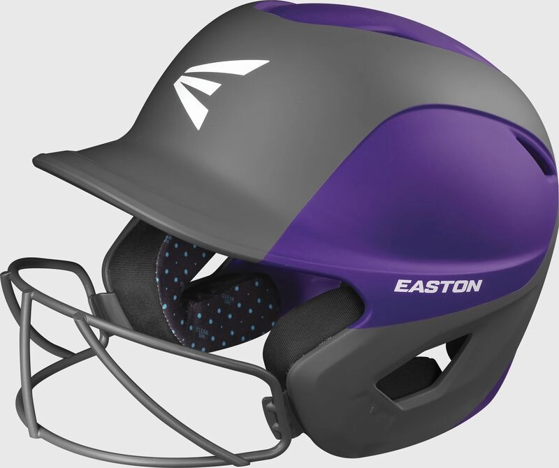 Easton Ghost Fastpitch Batting Helmet with Mask | Matte Two-Tone