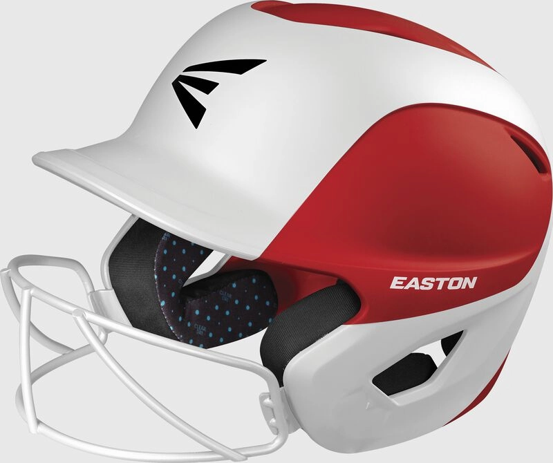 Easton Ghost Fastpitch Batting Helmet with Mask | Matte Two-Tone