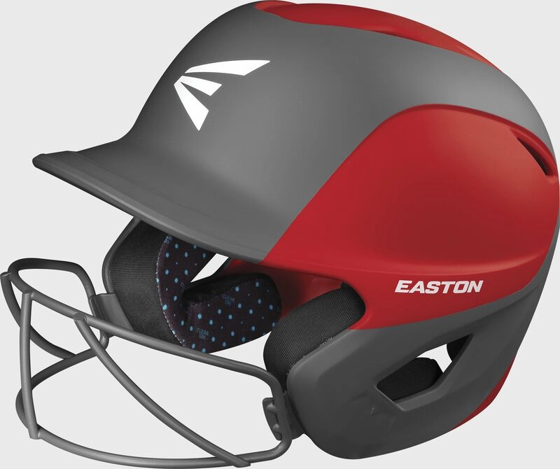 Easton Ghost Fastpitch Batting Helmet with Mask | Matte Two-Tone