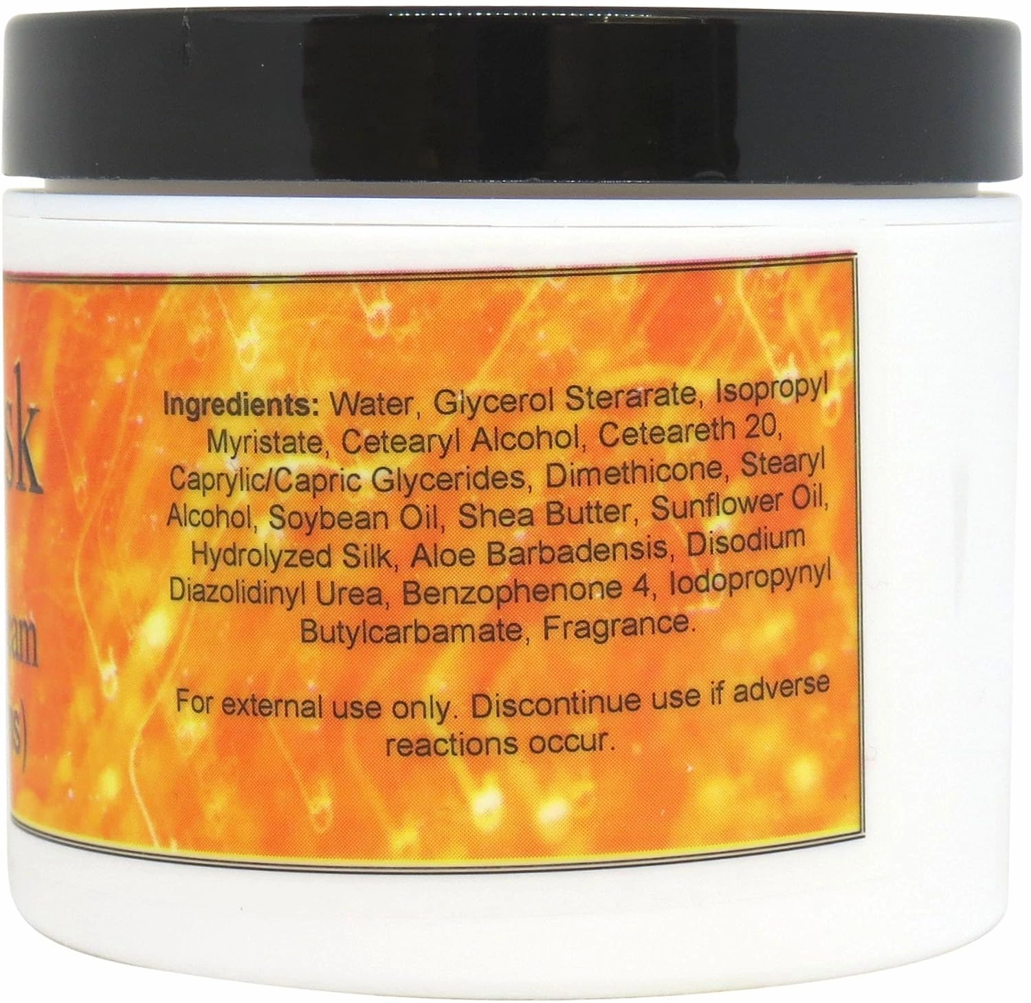 Eclectic Lady Vanilla Musk Satin and Silk Cream, Body Cream, Body Lotion, 4 oz - Shea Butter, Aloe, Silk Amino Acids, Vitamin E, Phthalate-Free, Handcrafted in USA - Perfect For Women