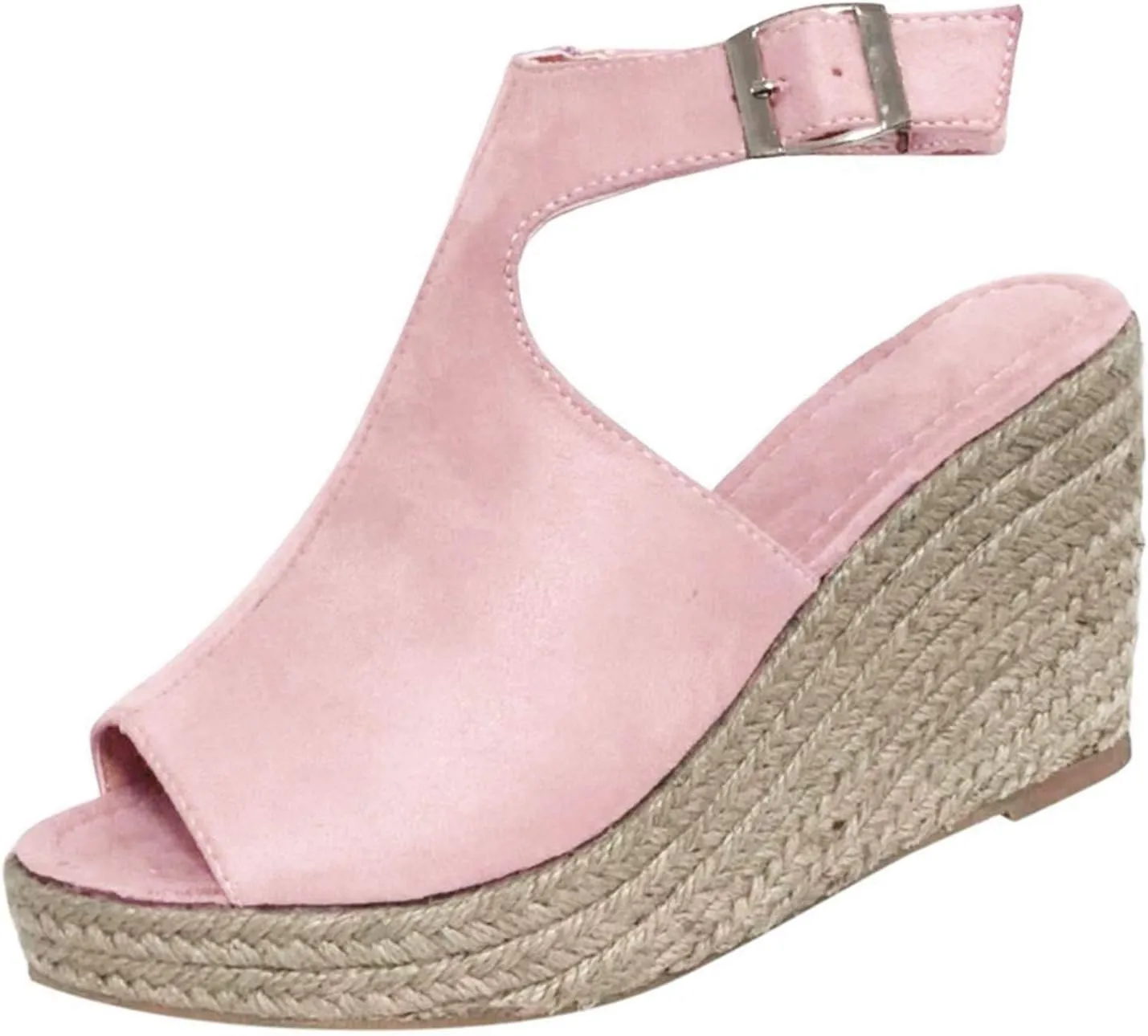 Eduavar Sandals Women Dressy Summer, Sandals for Women Dressy Summer High Wedge Platforms Sandals Bow Tie Sandals Shoes
