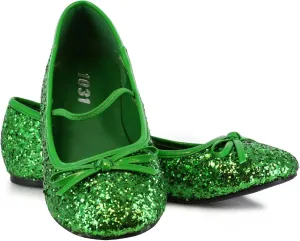 Ellie Shoes Children's Gold Glitter Ballet Flats