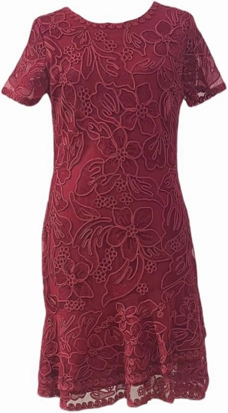 Embroidered Dress Pink and Purple Party Dress Light Luxury Style Slim Female Elegant Short Skirt 8906