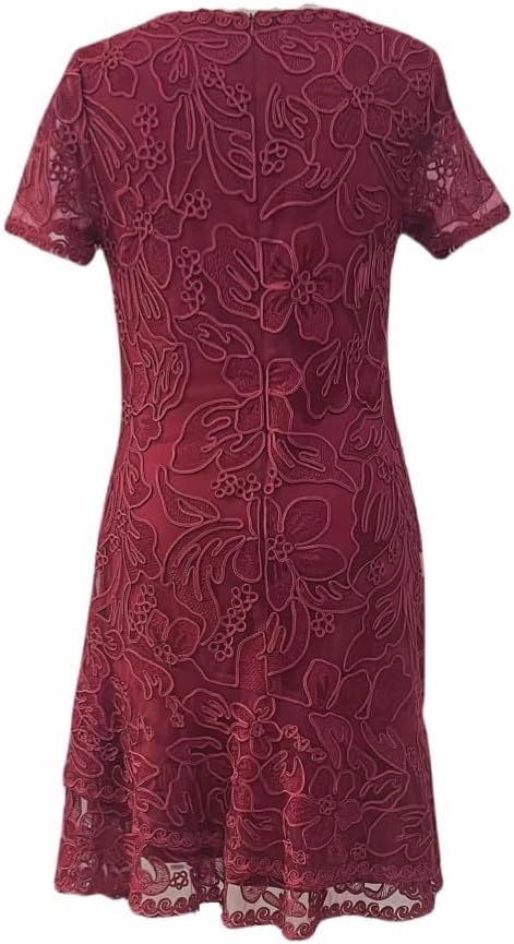 Embroidered Dress Pink and Purple Party Dress Light Luxury Style Slim Female Elegant Short Skirt 8906