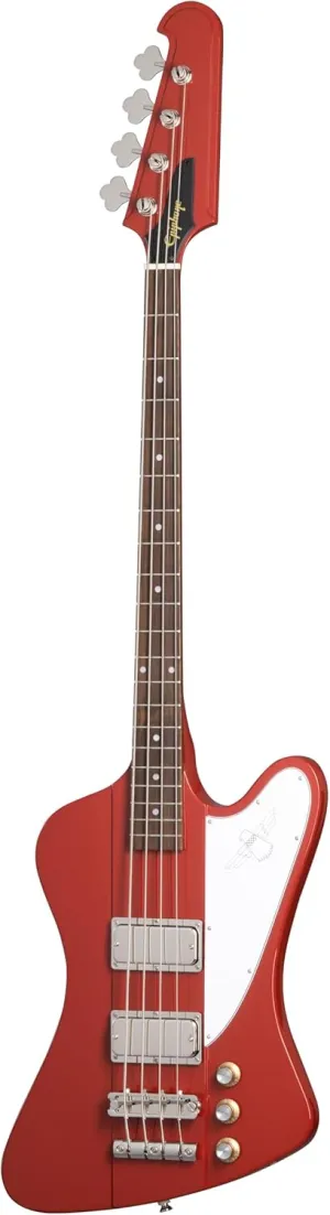Epiphone Thunderbird 64 Bass, Ember Red with Bag