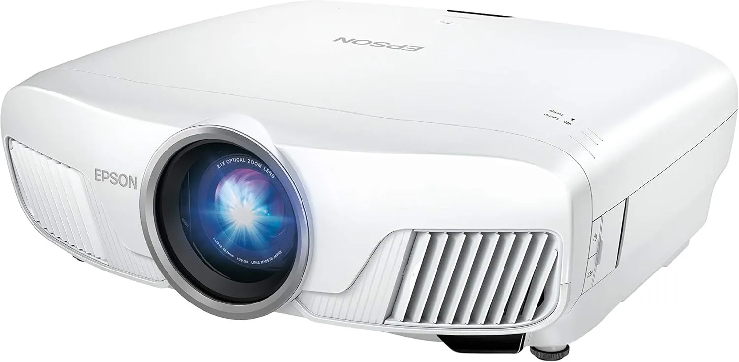 Epson Home Cinema 4010 4K PRO-UHD Projector with Advanced 3-Chip Design and HDR with 100% Balanced Color and White Brightness and Ultra Wide DCI-P3 Color Gamut (V11H932020-N) (Renewed)