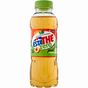 ESTATHE' ZERO TEA PEACH SUGAR FREE 400 ML (12 IN A BOX)