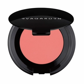 EVAGARDEN Fusion Blush - Easily Blendable Texture - Enhances Your Makeup Finish - Soft Focus Effect Visibly Reduces Fine Lines - Highlights Cheekbone and Sculpts Face - 346 Rose Peach - 0.17 oz