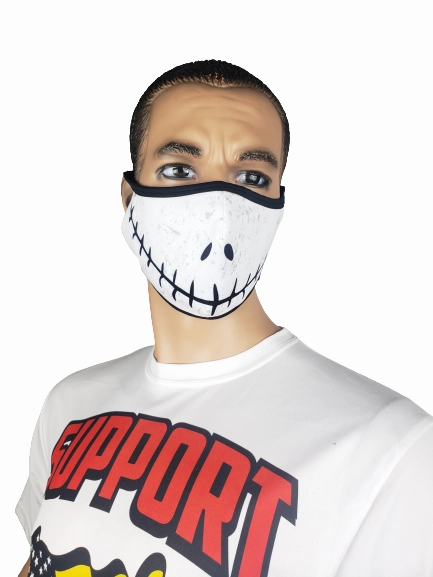 Evo9x BEAST Ear Loop Double Ply Fabric Face Mask