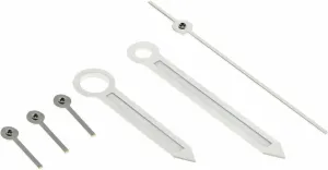 Ewatchparts Watch Hand Compatible With Breitling Navitimer 81610 13019 Movement Valjoux 7750-7753 Silver