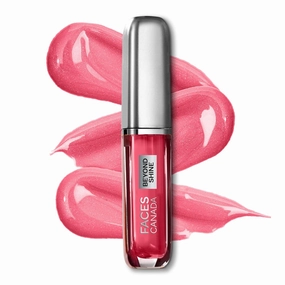 FACE'S.CANADA Beyond Shine Lip Gloss - AmiGurl 01, 3.8ml | Lightweight Non-Sticky Luxurious Texture For Glossy Lips | Instant Shine | Fuller, Supple & Plump Lips | 24HR Hydration