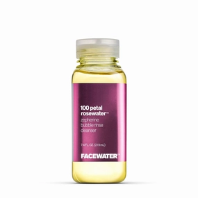 Facewater 100 Petal Rosewater Zepherine Bubble Rinse Cleanser
