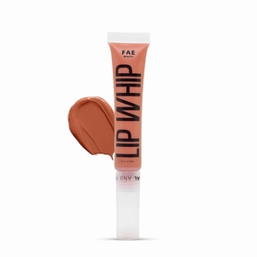 Fae Beauty Lip Whip 12Hr Comfortable Matte Liquid Lipstick (10ml) | Long Wear | Non Drying | Soft Mousse Smudgeproof Formula | Vegan | With Moisture Lock Technology | Enriched with Vitamin E and Cherry Coffee - Peach