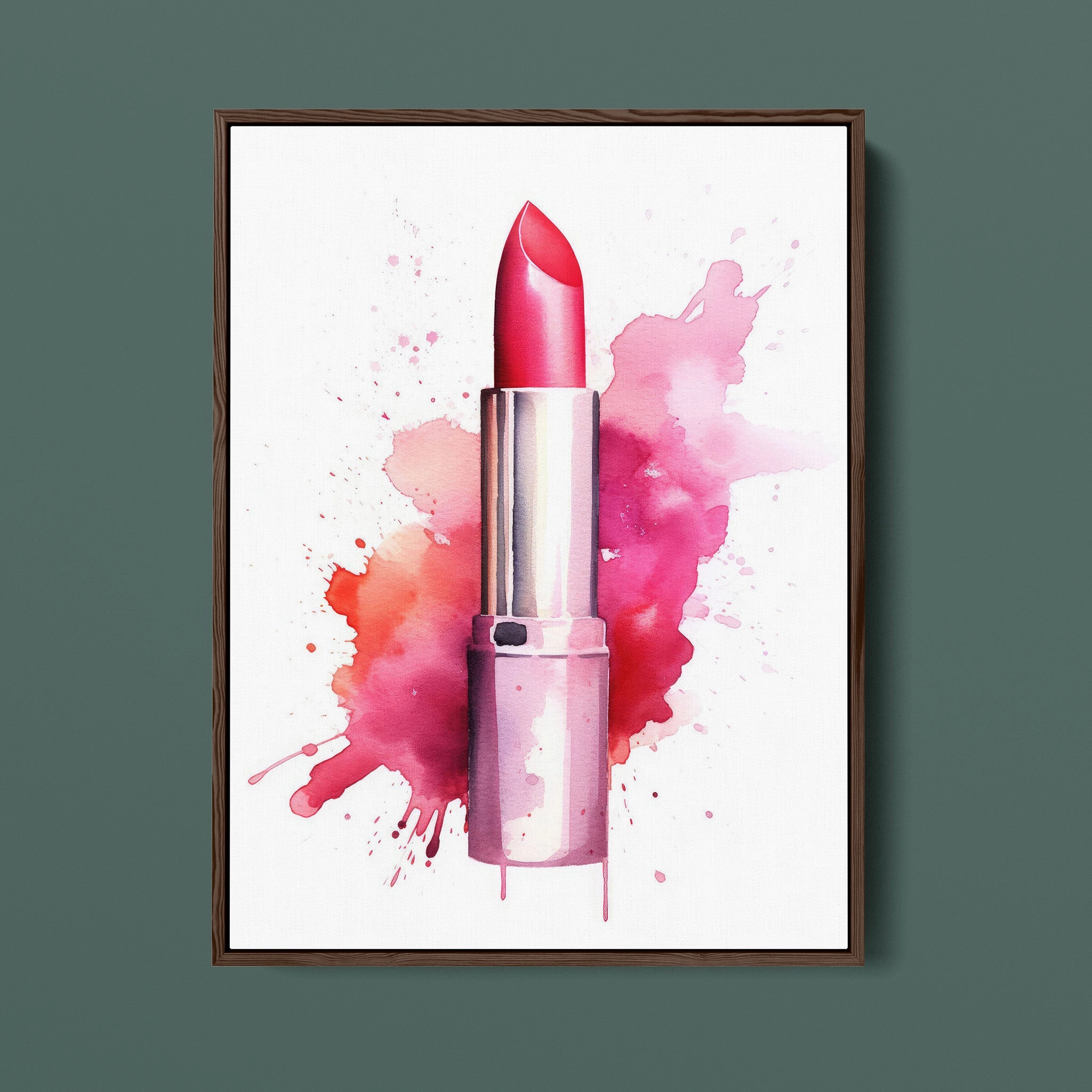 Fasion Watercolor Pink Lipstick