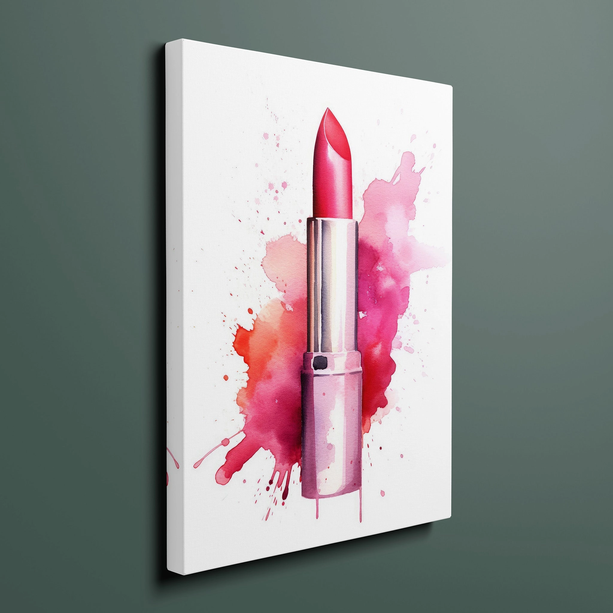 Fasion Watercolor Pink Lipstick