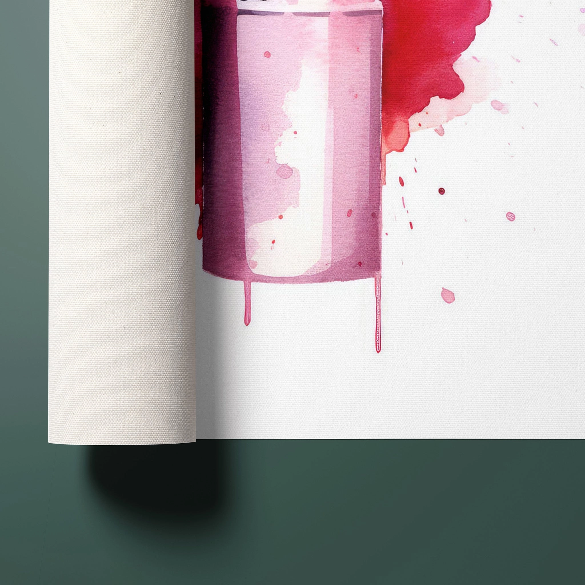 Fasion Watercolor Pink Lipstick