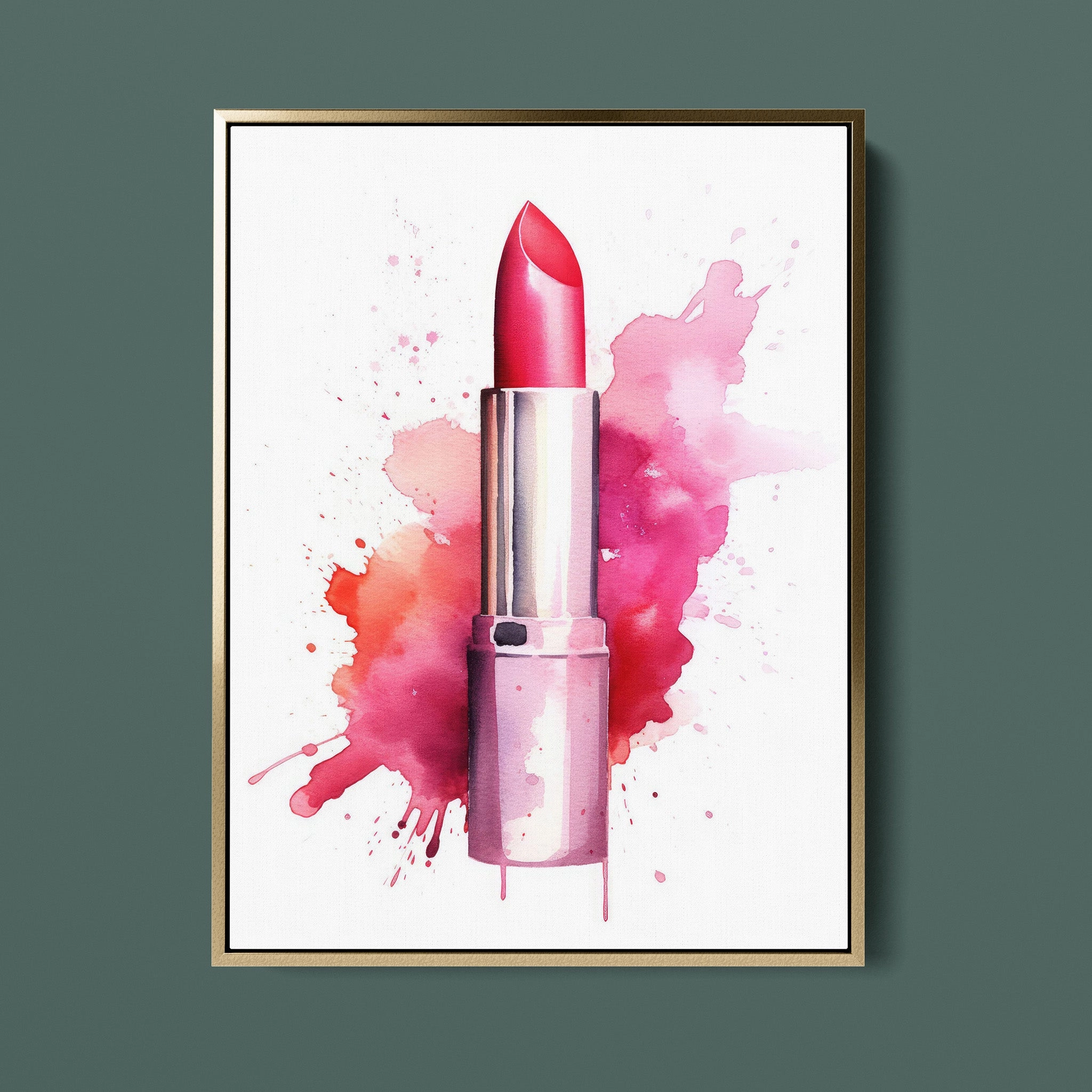 Fasion Watercolor Pink Lipstick
