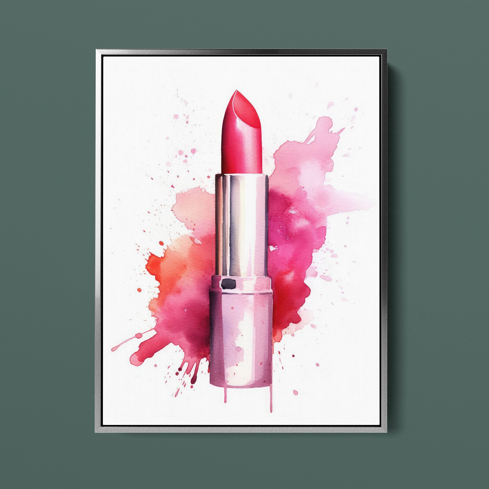 Fasion Watercolor Pink Lipstick
