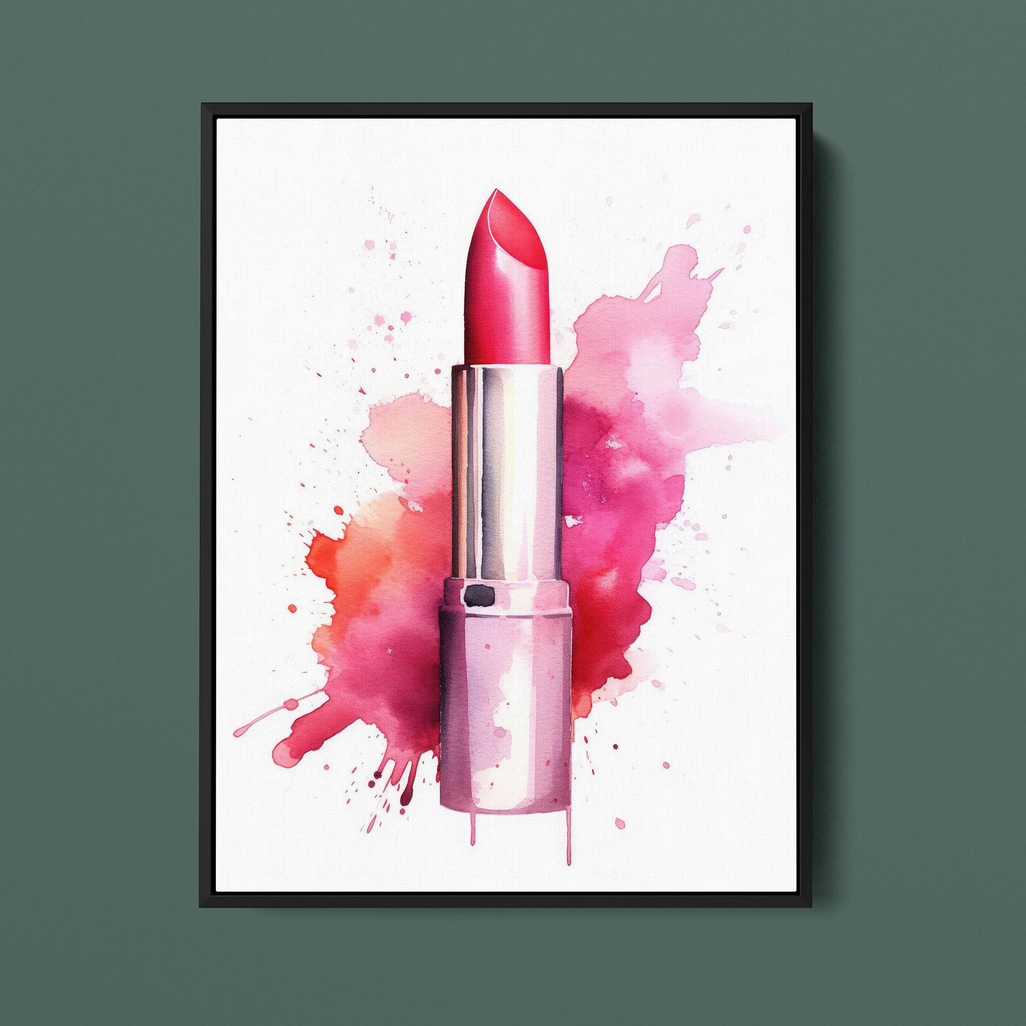 Fasion Watercolor Pink Lipstick