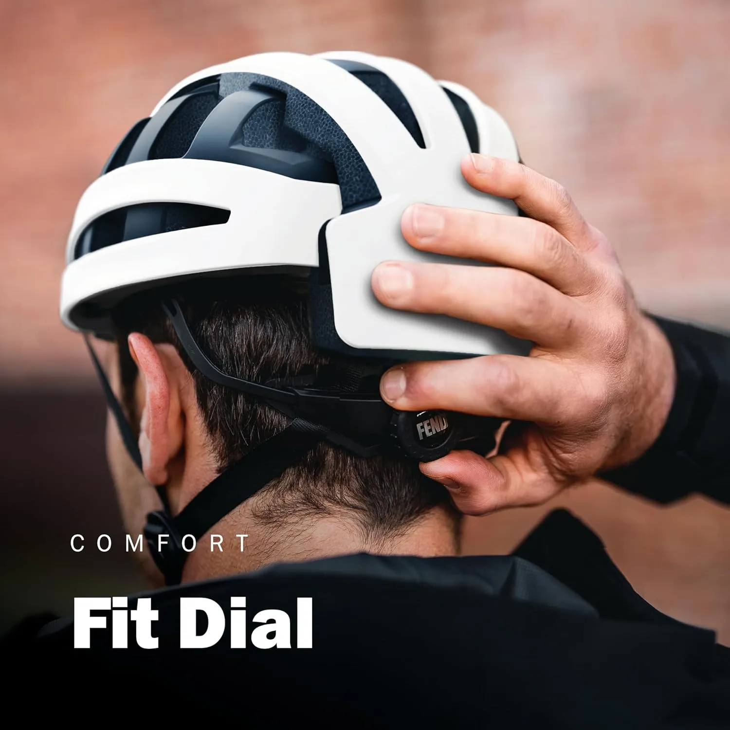 FEND One Folding Bike Helmet – 50% Collapsible, CPSC/EN1078 Certified, Award-Winning Design, for Adults, Commuters, E-Bikes, Scooters, Lightweight & Adjustable