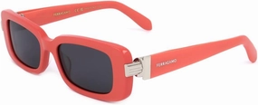 Ferragamo Women's Sf1105s 52Mm Sunglasses, Red