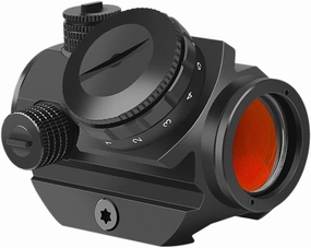 Feyachi RDS-22 2 MOA Red Dot Sight Compact Red Dot Scope 1 x 22mm，Selectable with 5 Slots 0.83”Riser Mount