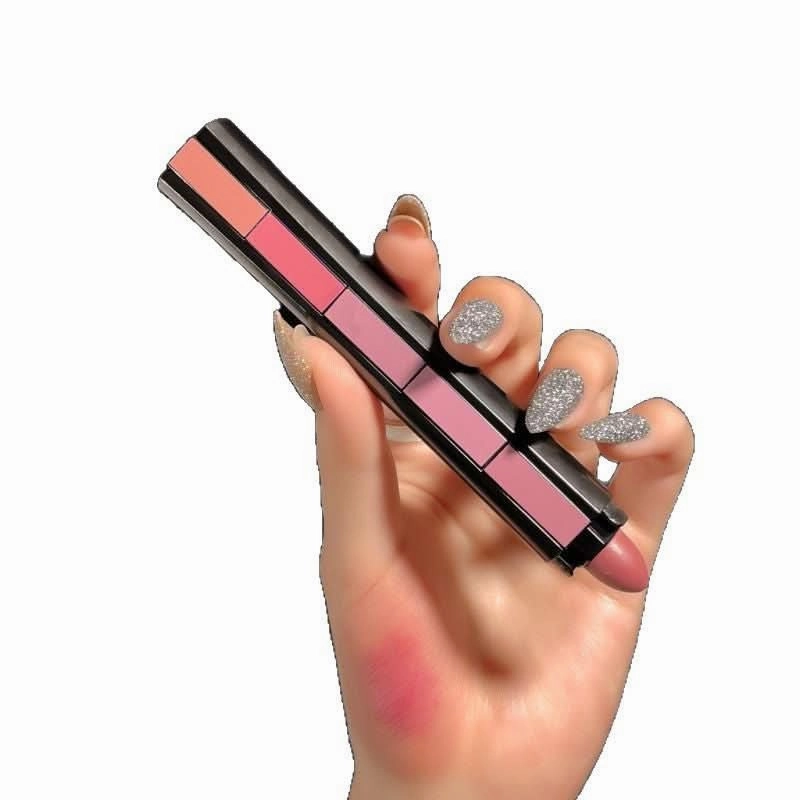 Fit Colors 5-in-1 Matte Lipstick Set – Velvet, Long-Lasting, Multi-Layer Lip Color