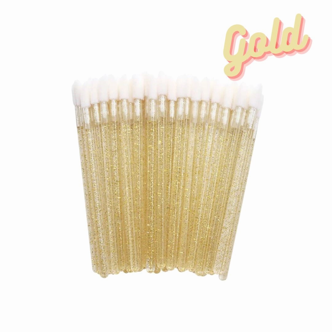 Flocked Applicator Brushes for Eyelash Extension