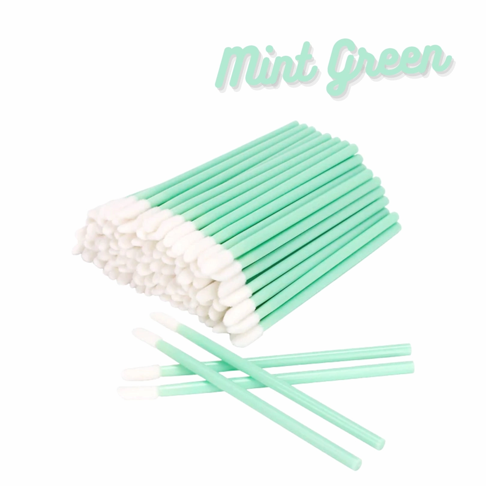 Flocked Applicator Brushes for Eyelash Extension