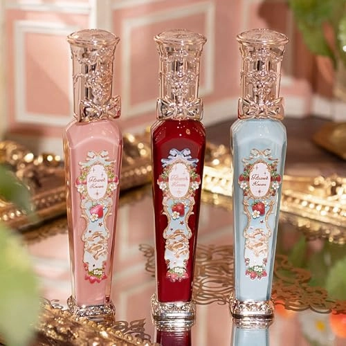 Flower Knows Strawberry Rococo Cloud Lip Cream Matte Liquid Lipstick-Long Lasting&Highly Pigmented Lip Stain -Velvety Waterproof Lip Makeup for Girls&Women-0.12 Fl Oz,1 Count(S07 Lychee Tea)