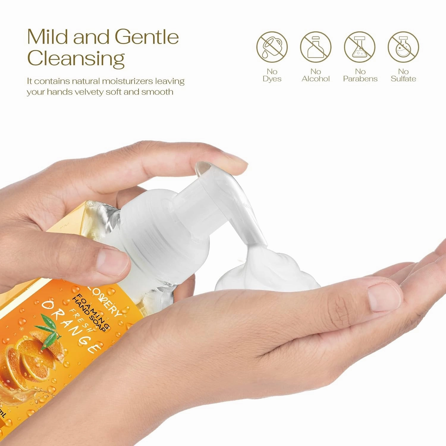 Foaming Hand Soap Pack of 10 - Moisturizing Hand Soap with Aloe Vera and Essential Oils - Alcohol-Free Hand Wash in Citrus Blend, Lemon, Orange, Lime, Grapefruit, Black Cherry Fragrances & More, Scented Hand Wash for Kitchen or Bathroom