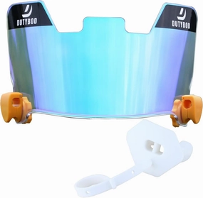Football Visor Football Helmet Eye-Shield and Football Mouth Guard Sets for Youth & Adult revo Clear