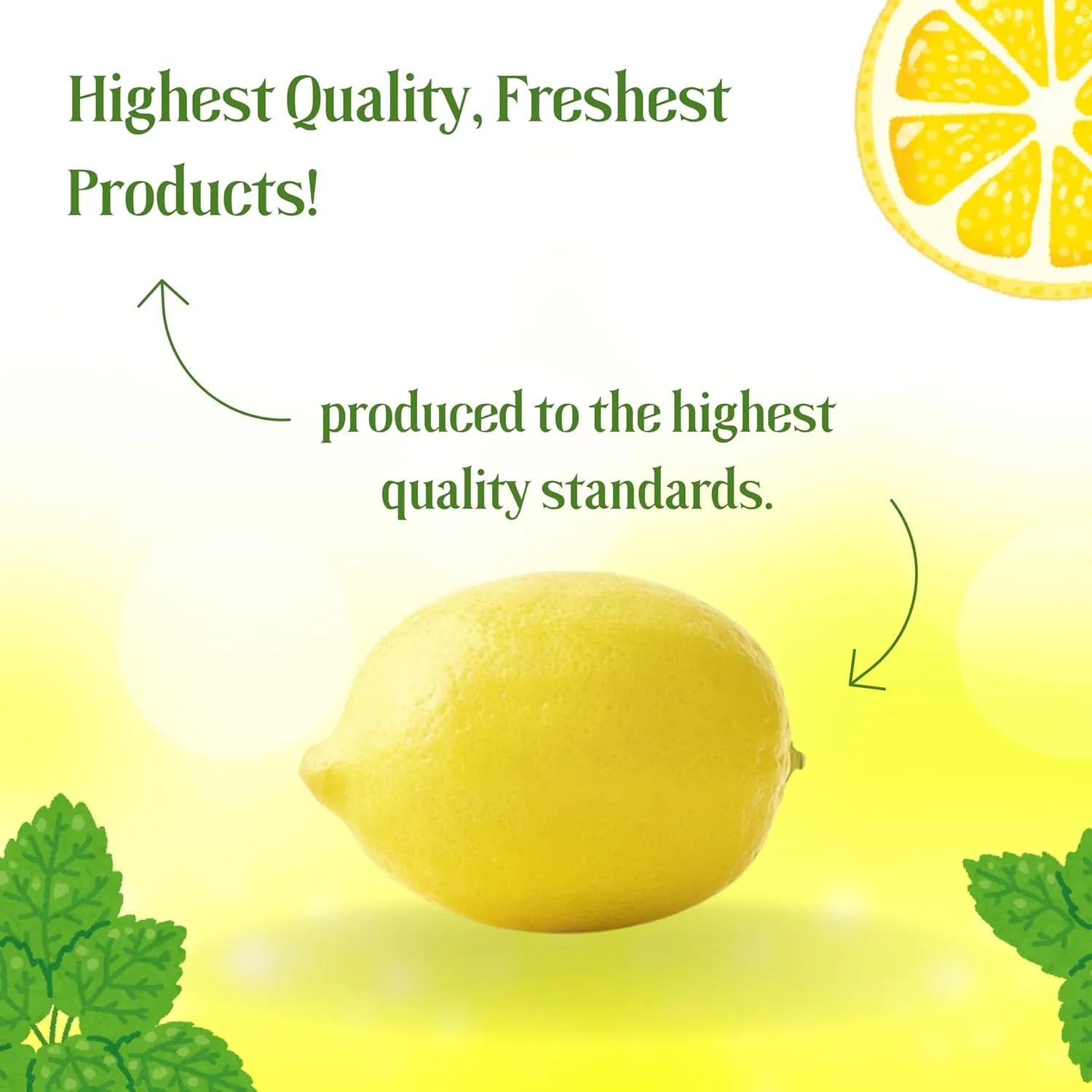 Fresh Lemons - 5 lb Bag of Whole, Juicy, Non-GMO Citrus - Perfect for Cooking, Baking, and Beverages