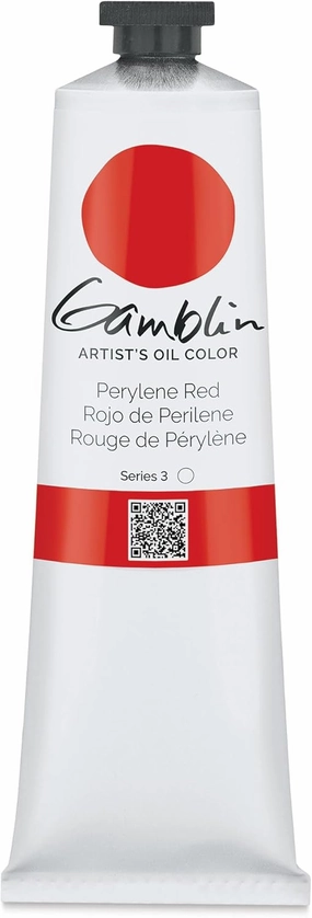 Gamblin Artist Oil Color - Perylene Red - 150 ml Tube