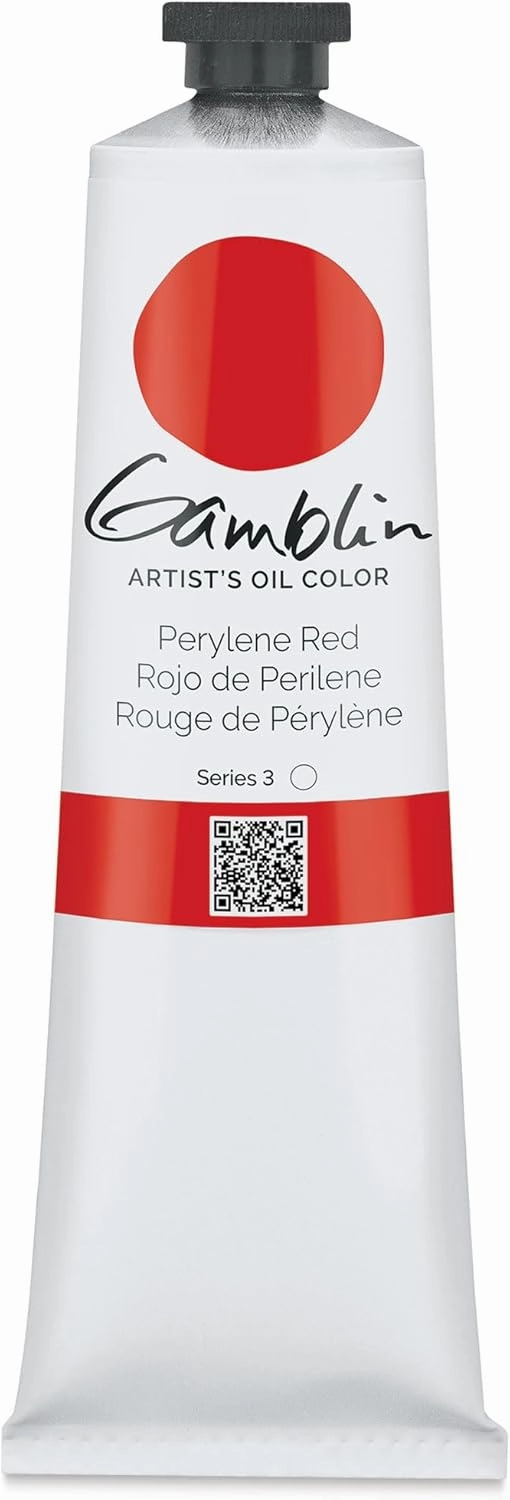 Gamblin Artist Oil Color - Perylene Red - 150 ml Tube
