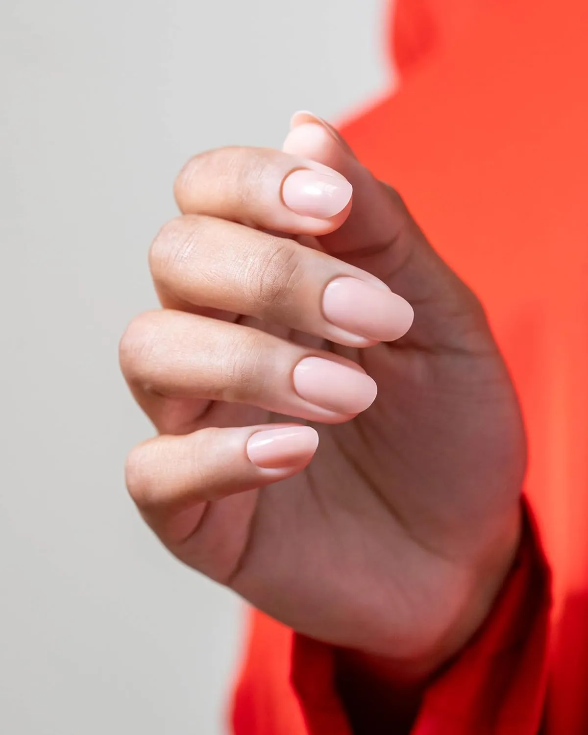 Gelish Nude Soft Gel Tips - Full Coverage Nude Color Soft Gel Tips, Press On Nails, Clear Nail Tips