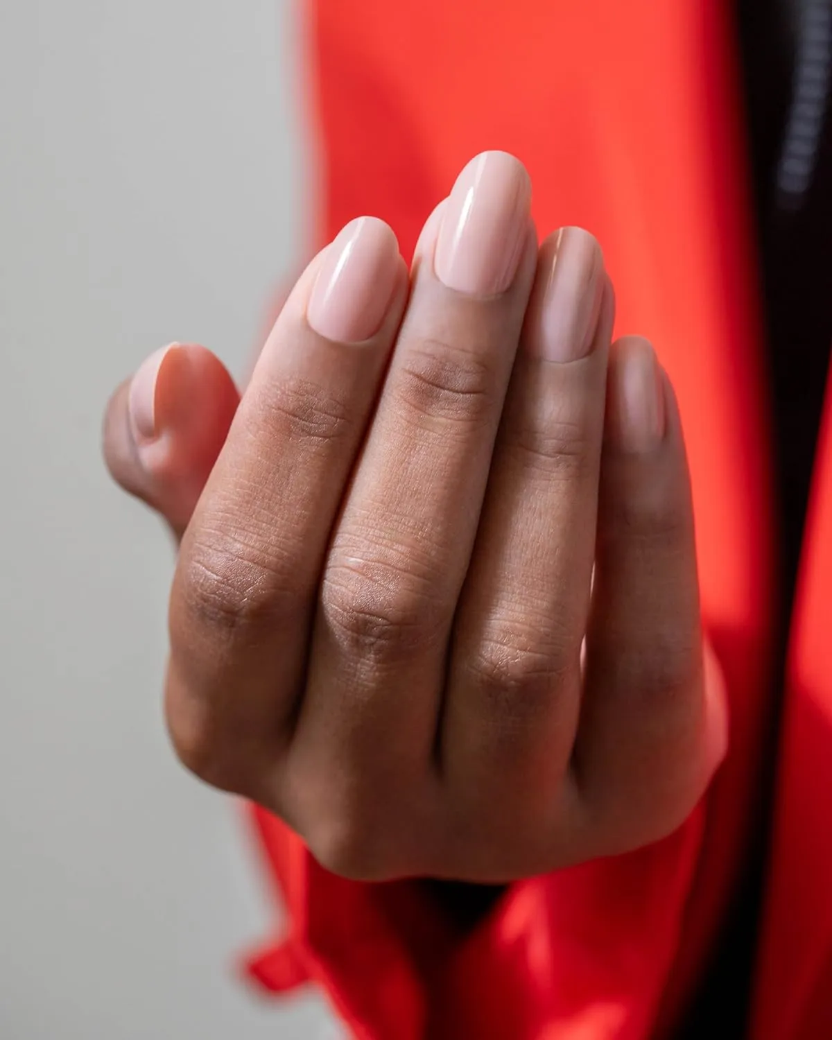 Gelish Nude Soft Gel Tips - Full Coverage Nude Color Soft Gel Tips, Press On Nails, Clear Nail Tips