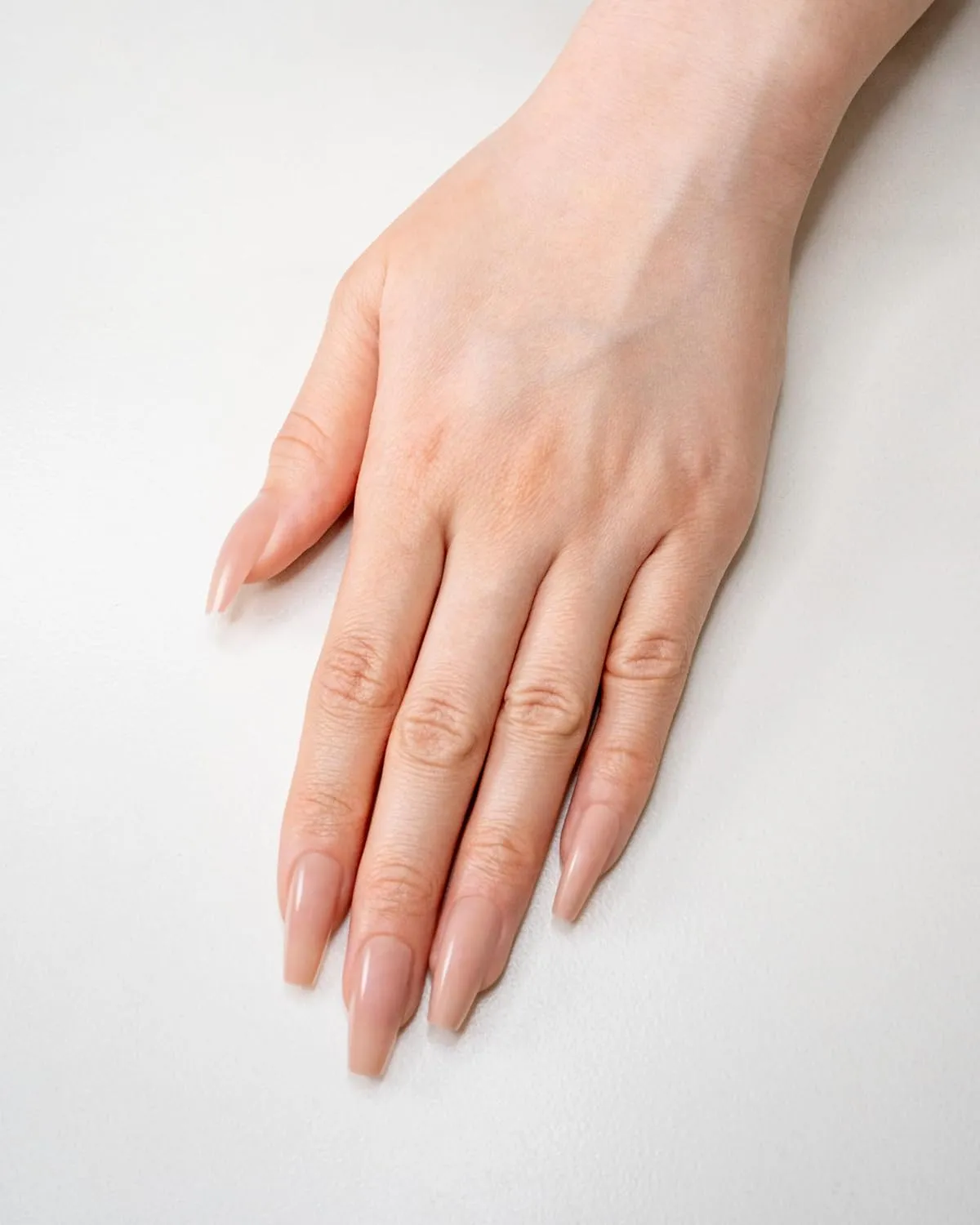 Gelish Nude Soft Gel Tips - Full Coverage Nude Color Soft Gel Tips, Press On Nails, Clear Nail Tips