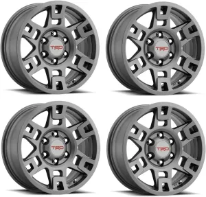 Genuine Toyota 4Runner TRD PRO Matte Gray Wheels PTR20-35110-GR (Fits: 4Runner - Tacoma - FJ Cruiser) (4)