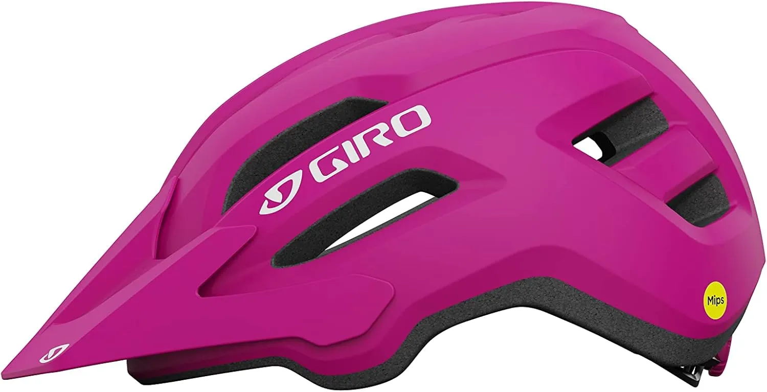Giro Fixture II MIPS Mountain Bike Helmet for Men, Women, Kids, and Adults – Matte Pink Street, Universal Youth (50-57cm)