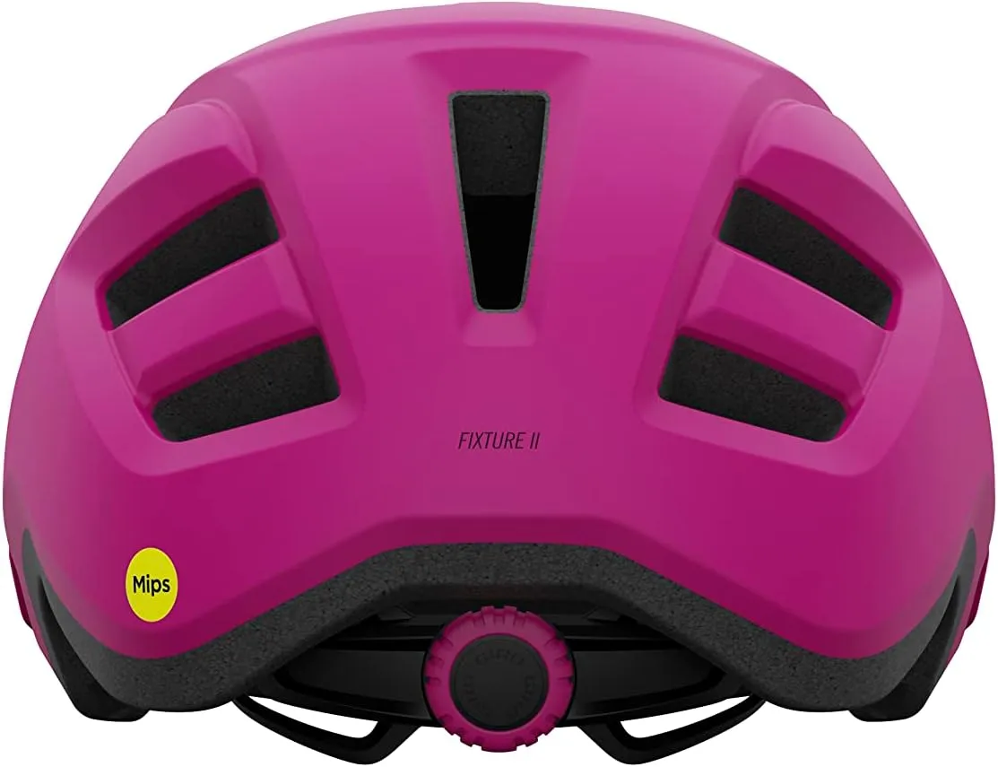 Giro Fixture II MIPS Mountain Bike Helmet for Men, Women, Kids, and Adults – Matte Pink Street, Universal Youth (50-57cm)