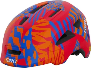 Giro Scamp MIPS II Youth Recreational Cycling Helmet - Matte Red Animal, X-Small (45-49 cm)